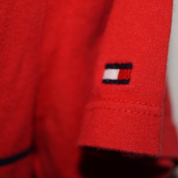 Tommy Hilfiger Shirts Mens S Lot of 2 Spell Out Flag Logo T Shirt Color block - Picture 9 of 9